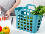 Panier à provisions en plastique panier à linge pliant grand