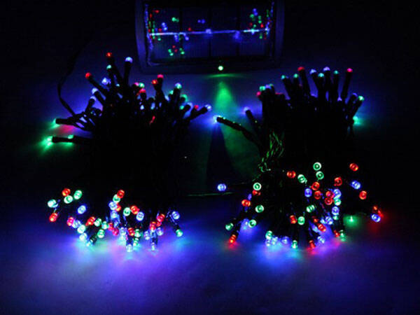 Sapin de noël d'interieur multicolore 200 leds 8 programmes
