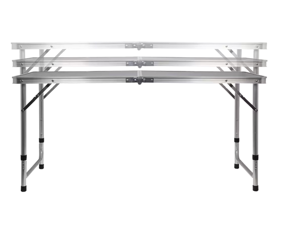 Folding camping table tourist table set with 4 chairs garden table