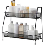 Estante de cocina organizador de cocina de pie especiero loft de dos niveles