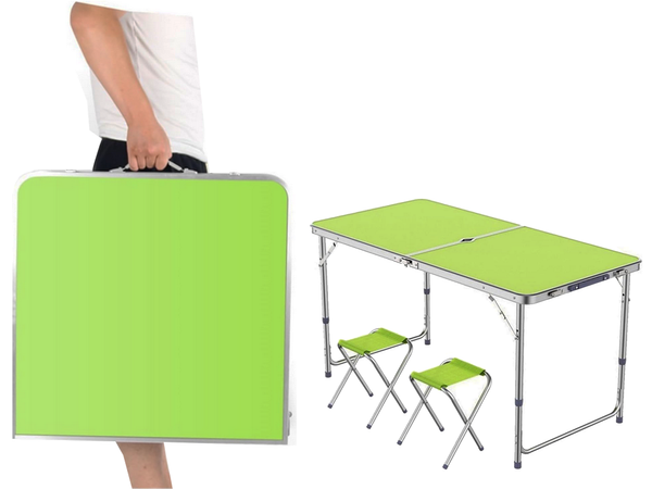 Mesa plegable camping juego de mesa turistica con 4 sillas mesa de jardin