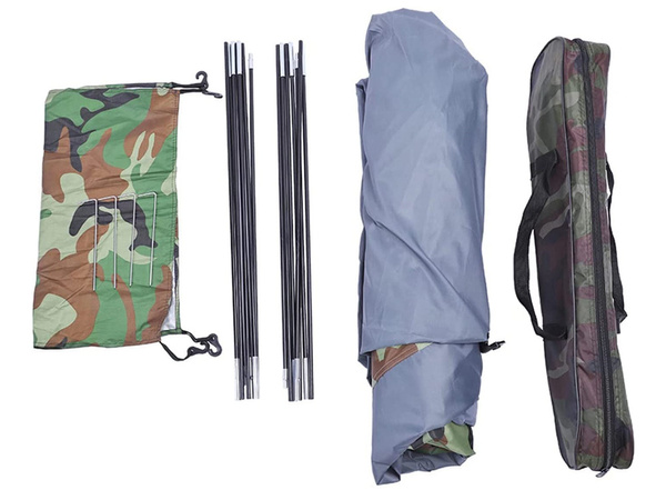 Tienda camping moro xxl 2-3 personas tienda turista con mosquitera bolsa