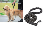 Starkes hundetraining seil leine mit griff reflektor dick langlebig
