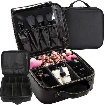 Vanitatea caz cosmetice sac organizator de călătorie sicriu valiza sac