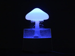 Gaisa mitrinātājs gaisa difuzors aromterapija led gaismas rgb tālvadības pults usb