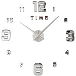 Reloj de pared 3d pegatina reloj de pared xxl grande 130 cm pegatina tranquilo