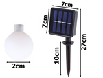 Garden garland solar lights 20 led multicolour
