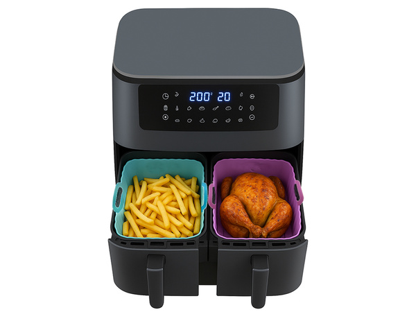 Silikónová vložka pre fritézu bez oleja airfryer pečiaca forma