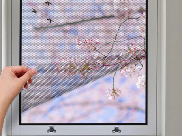 Negru insecte ecran fereastra netting 150x130cm