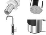 Chauffe-eau électrique instantané robinet cuisine lcd 3000w
