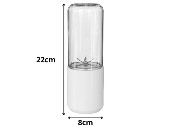 Trapetsikujuline juhtmeta USB-smuuti segisti, mini-segisti, 150 W