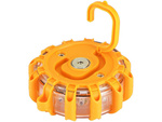 Mocna lampa lampa ostrzewacza 360 led błyskowa kogut flara mocny magnes