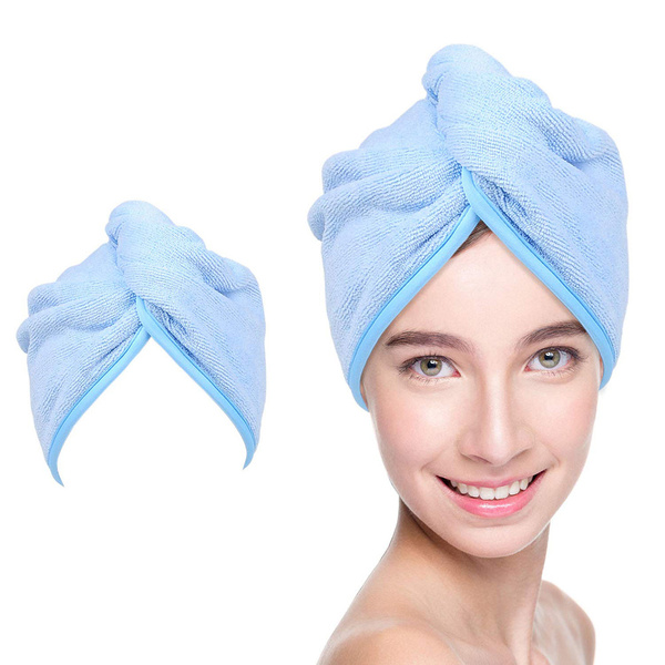 RĘCZNIK NA GŁOWĘ TURBAN Z MIKROFIBRY DO WŁOSÓW TV