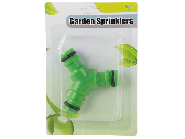 Conector en t para manguera de jardín de 1/2 pulgada