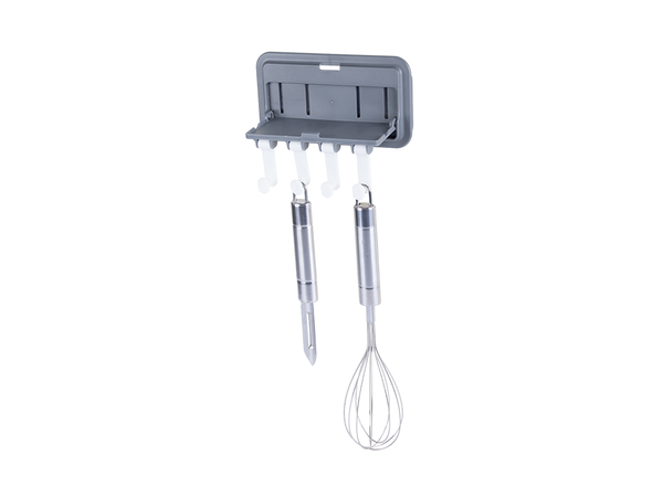 Support de suspension de cuisine étagère porte-ustensiles étagère