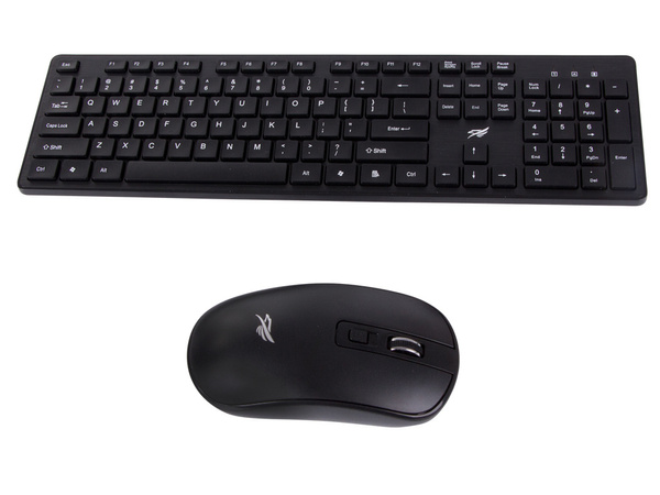Juego de teclado y ratón inalámbrico numérico silencioso usb