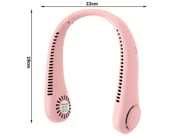 Ventilador ventilador de cuello aire acondicionado portátil inalámbrico batería recargable
