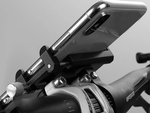 Držalo telefona za kolo motorno kolo gps kolo aluminij gub
