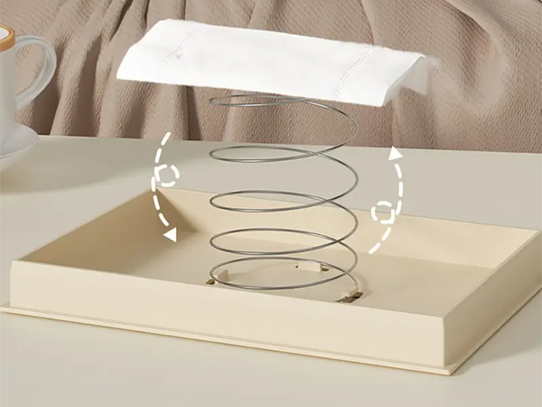 Pojemnik na chusteczki higieniczne pudełko organizer chustecznik podajnik