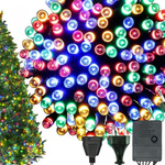 Innen weihnachtsbaum lichter mehrfarbig 200 led beleuchtung 8 programme