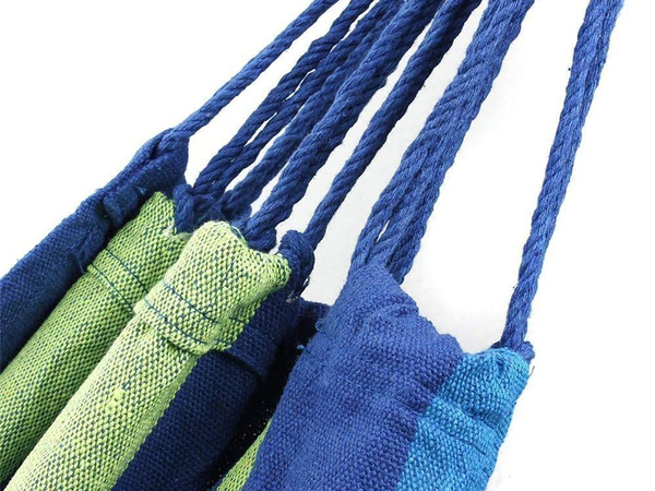 Hammaque bresilienne a deux places avec cushion xxl large 200kg 260x150 couverture