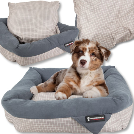 Lit pour chien lit pour chat lit moelleux canapé lit coussin large