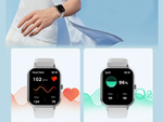 Smartwatch zegarek damski męski gumowy pasek sport bluetooth rozmowy szary