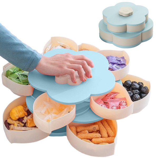 Rotating 2-in-1 candy jewellery organiser with phone holder