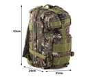 Taktinė karinė kuprinė military survival 30l