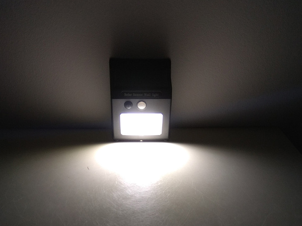Lampe solaire cob motion sensor waterproof