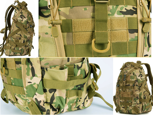 Plecak taktyczny wojskowy militarny survival turystyczny trekkingowy 30l