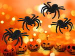 Halloween ämblik 4 tk suur dekoratsioon õudne