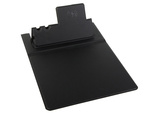 Mouse pad wireless inductive charger for mobile phones organiser