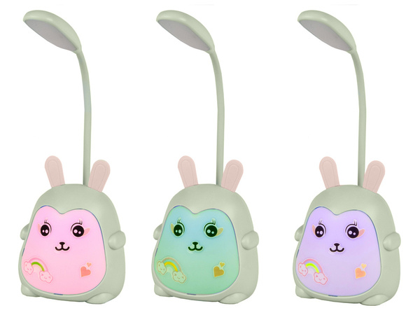 Led rgb usb laualamp lastele lugema õppimiseks 3 režiimi