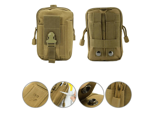 Pochette tactique militaire pour ceinture molle
