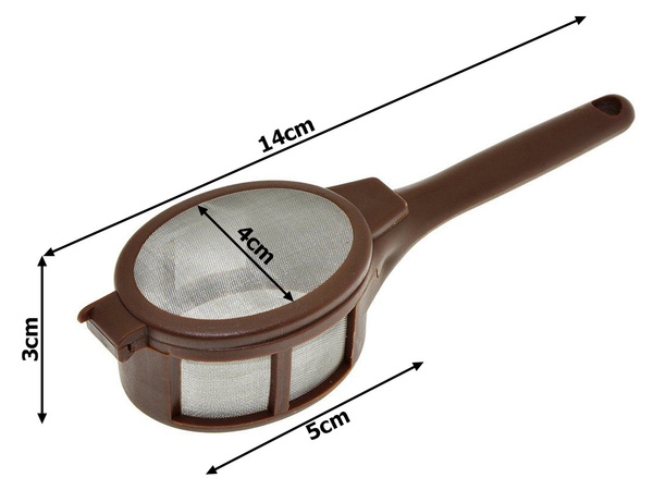 Filtru de bere aluminiu pentru prepararea ceaiului cafea ierburi coș de preparare
