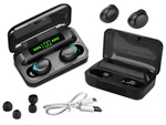Bluetooth wireless headphones f9 tws powerbank