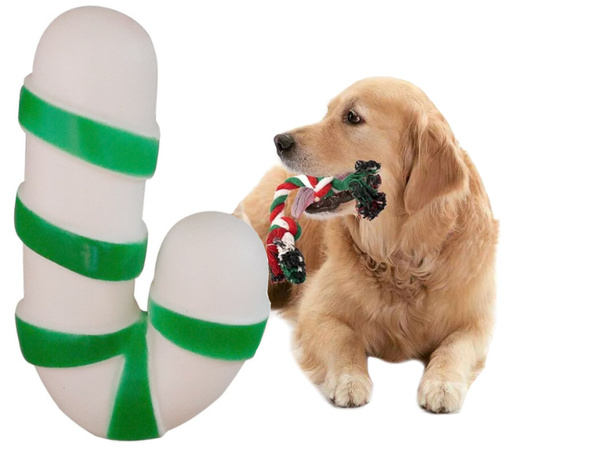 Set de juguetes para perros dog chew tugger 3 pcs mix toy holiday gift