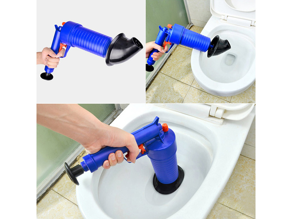 Cauruļu atbloķēšanas pistole wc stūmējs mols