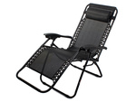 Silla de playa plegable gravedad cero 2en1 silla turística