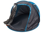 Strandzelt pop-up uv versiegelbar selbst faltbar blau gross