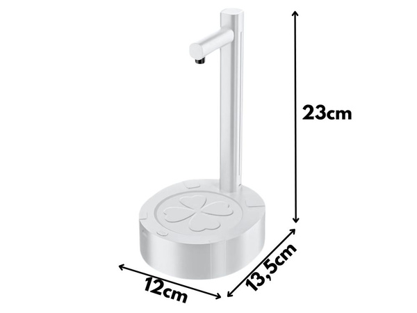 Automatický dávkovač vody s tlačidlovou pumpou s trubicou pre plechovku usb