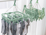 Sock dryer apakšveļas pakaramais plaukts 32x clips set
