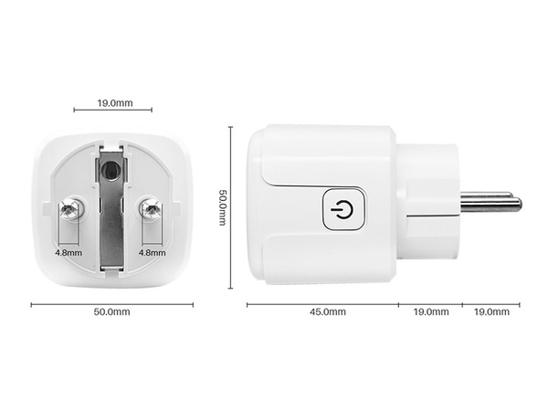 Inteligentní elektrická zásuvka wifi timer 16a