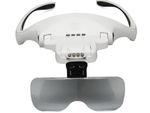 Lampe frontale loupe avec 4 leds lampe frontale de précision 3.5 professionnelle