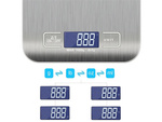 PRECIEUX POIDS ELECTRONIQUES INTELLIGENTS DE CUISINE 5Kg/1g AFFICHAGE LCD