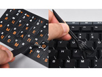 Pc qwerty laptop keyboard stickers 11x13mm