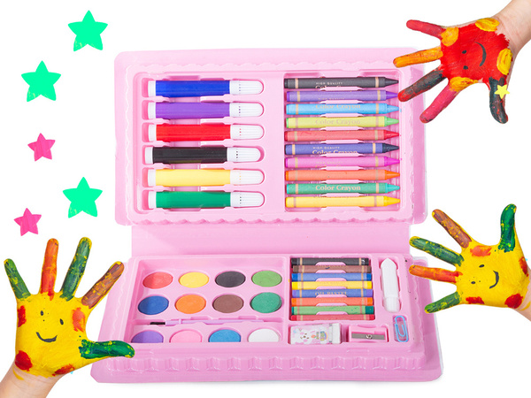 Juego de arte para pintar en caja 42 piezas