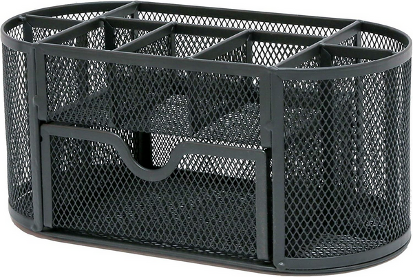 Organisateur de bureau 8 compartiments tiroir armoire étagères bureau métal