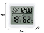 Thermometer hygrometer uhr elektronischer kalender intern drahtlos